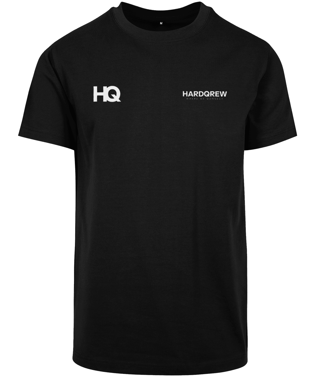 QON | NEC | TED by HardQrew - Oversized T-Shirt (White Logo) - HARDQREW